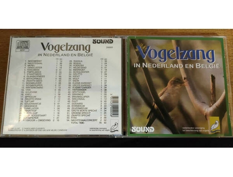 Cd Vogelzang - In Nederland En België Vanguard Classics