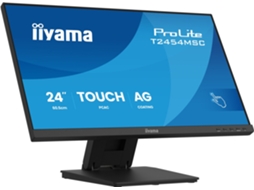 Tft T2454msc 60.5cm Pcap 24''/1920x1080/hdmi/dp/2xusb/touch Energieklasse e IIYAMA (t2454msc b3ag)