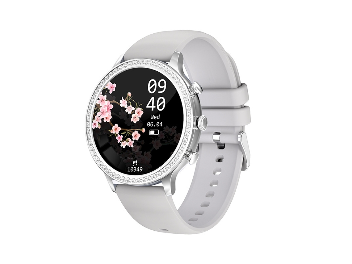 Smartwatch YIZHOOD I70 1.32 Inch Chamada Bluetooth Android e Ios Prata