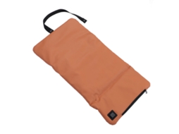 Almofada de Assento Aquecido 57x30cm 3 Níveis Usb Couro Cáqui