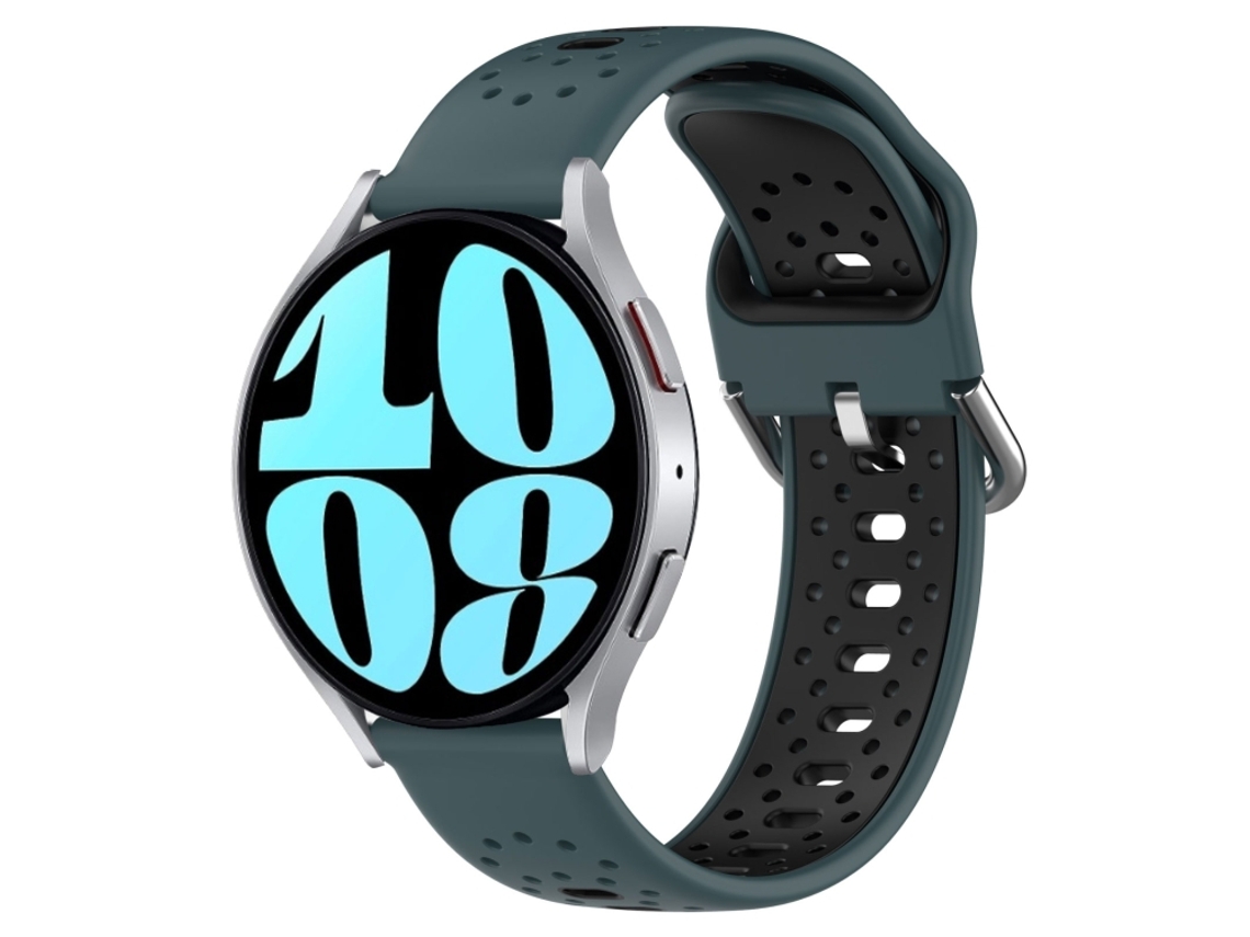 Bracelete Verde + Preto para Galaxy Watch 6 XIAOMOYU (20mm)