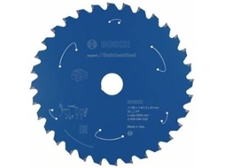 Disco de Serra Circular BOSCH Para Serra Sem Fios Expert para Aço Inoxidável 150x1.6/1.3x20 T32 para Serras Para Seco Manuais