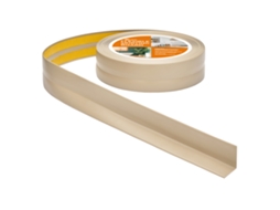 Rodapé Pvc 25x25 Mm Autoadesivo Flexível, 5 M, Bege