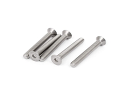 Sextavada Flat Head Parafuso M8x70mm Em Aço