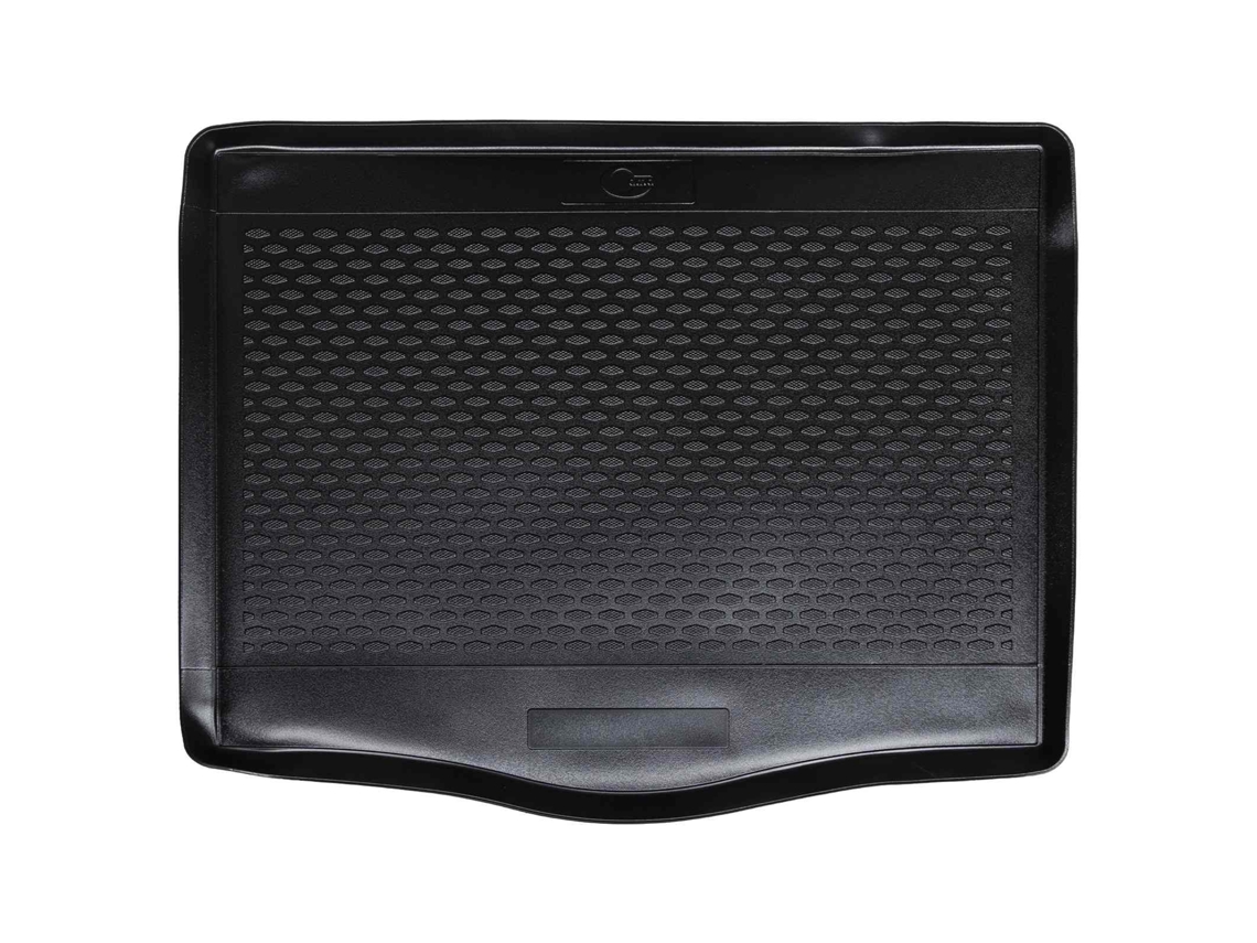 Vidaxl Tapete De Porta-malas Preto Borracha