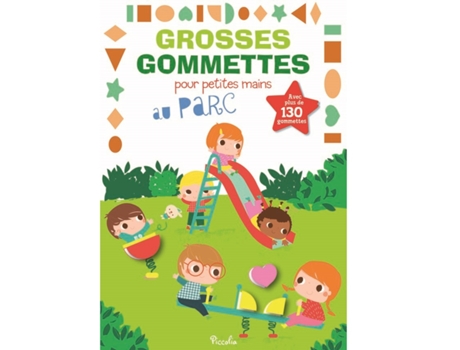 Large Stickers At The Park PICCOLIA (Idade minima recomendada: 2 anos)