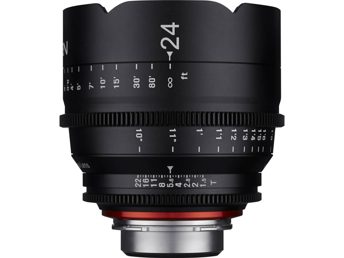 Objetiva SAMYANG XEEN 24mm T1.5 Cinema Lens, PL Mount (Encaixe: Montagem PL)
