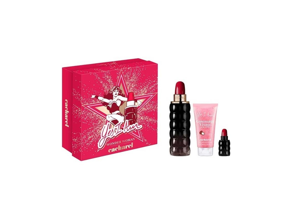 CACHAREL Yes I Am Kit Eau de Parfum 75 Ml Gommage Coco 50Ml Eau de Parfum 5Ml