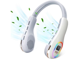Ventilador de Pescoço com Luz RGB 3600mah BRILVIBERA