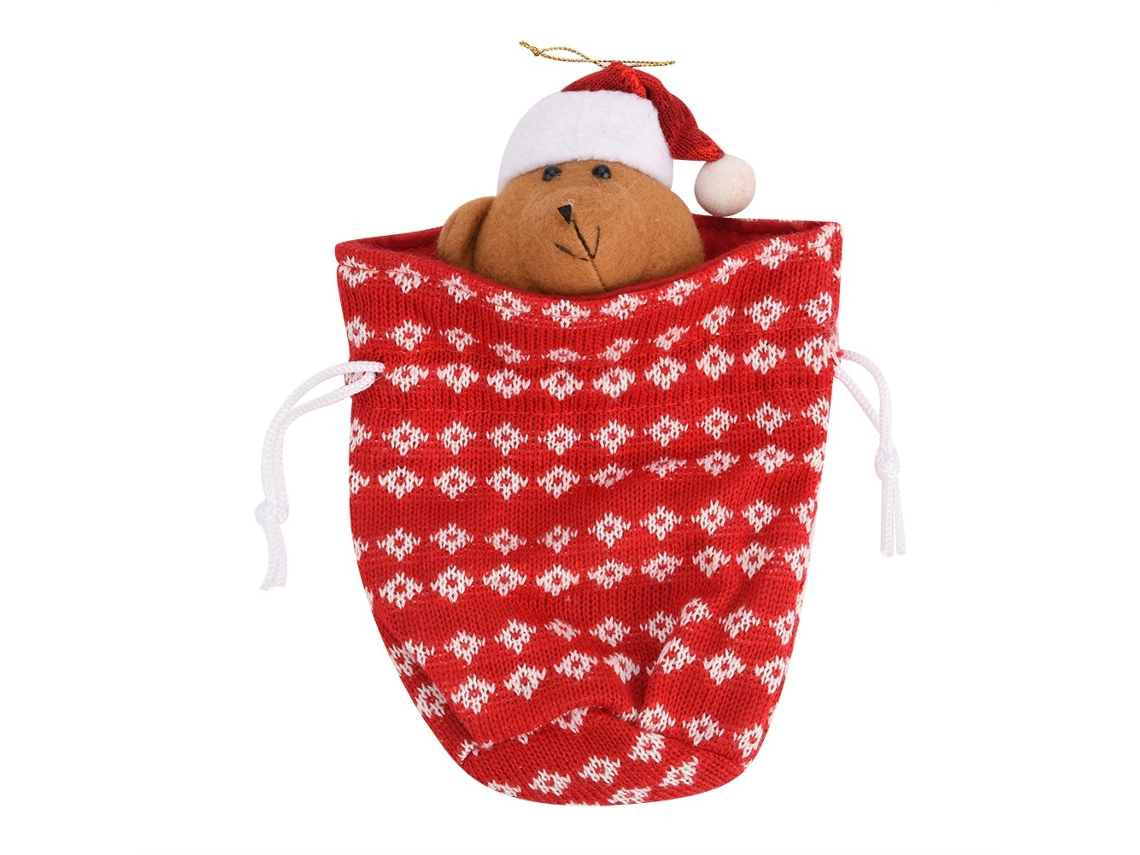 Laxiscreed Boneco De Natal Com Pouch De Algodão Para Guloseimas E Decoração Festiva