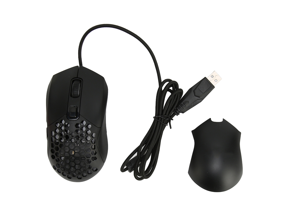 Rato Gaming Honeycomb LAXISCREED Rgb Botões Programáveis