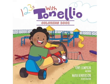 Livro 123s With Tonellio Coloring Book De Tony Lumpkin (inglês)