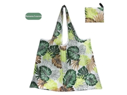 Bolsa Grande de Tecido Oxford Grosso, Ombro Grande, Ecológica, Reutilizável, Portátil, Feminina Dob Rável, Compras. GOKOCO