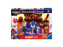 Puzzle 125p gigante sônico RAVENSBURGER (Idade minima recomendada: 6 anos)