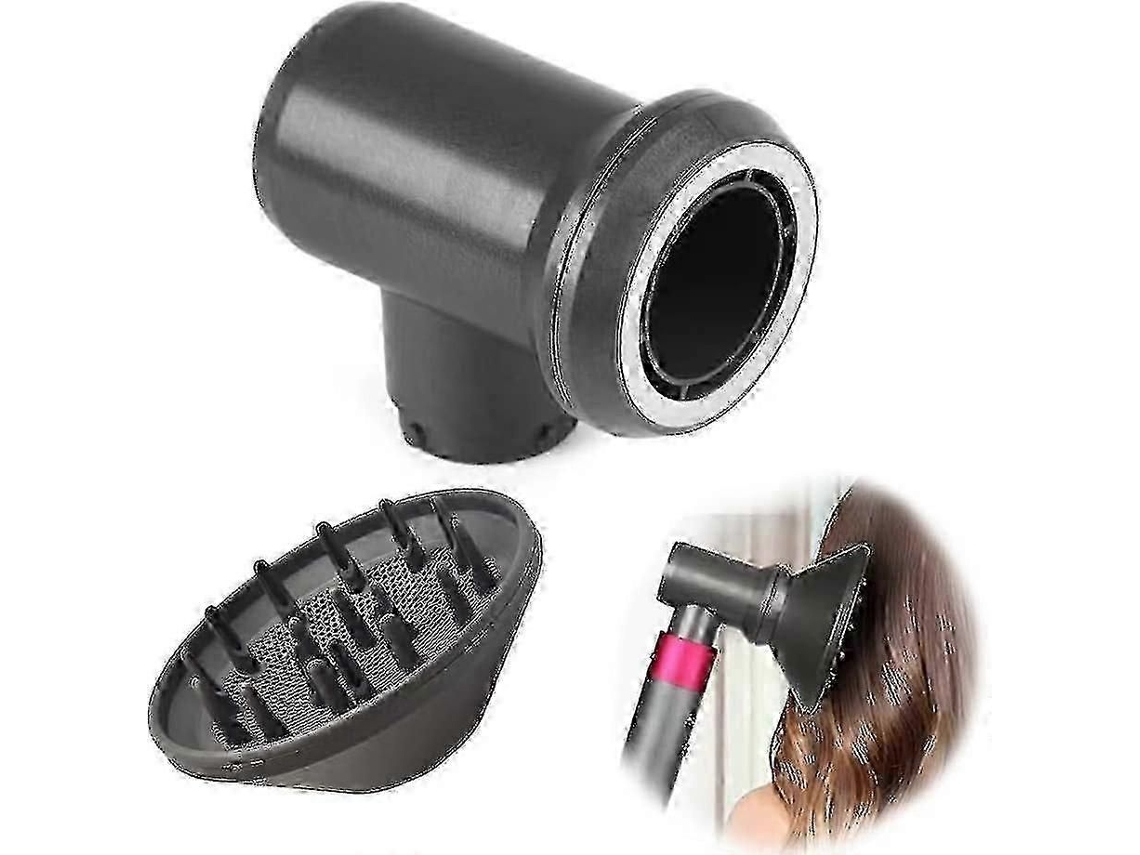 Difusor e Adaptador 25 26 para Secador de Cabelo Dyson Airwrap Styler, Transformando o em um Secador de Cabelo Integrado Hk TAISHENGDA (1 Unidade)