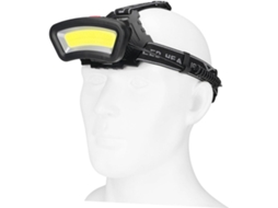 Lanterna de Cabeça Led Multifuncional Recarregável Topbathy, Leve e À Prova D'água para Camping, Pesca