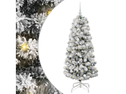 Conjunto 1 Decoração De Árvore De Natal Vidaxl Verde Pvc (150 Cm)