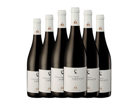 Vinho MARRENON Classique Rouge Côtes du Ventoux (0.75 L - 6 Unidades)
