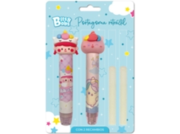 Borracha Em Caneta BITS&BOBS Unicórnio e Menina, Rosa, 2 Unidades