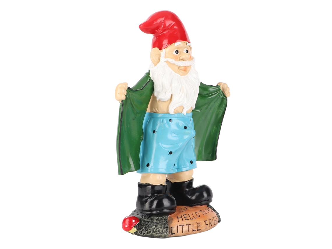 Estátua Anormal De Gnomos De Resina Para Decoração Jardim
