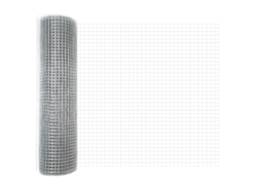 Conjunto 1 Arame Soldado Vidaxl Prateado Aço (2500 X 80 Cm)