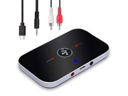 Transmissor e Receptor Bluetooth 5.0 com Cabo Áudio 3,5 Mm AQUAFORGE