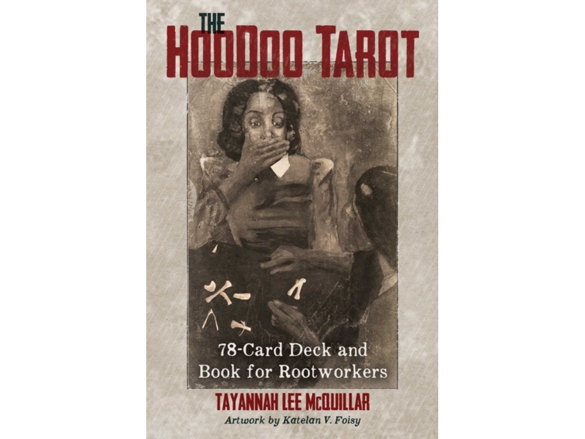 Livro The Hoodoo Tarot de Tayannah Lee Mcquillar (Inglês)