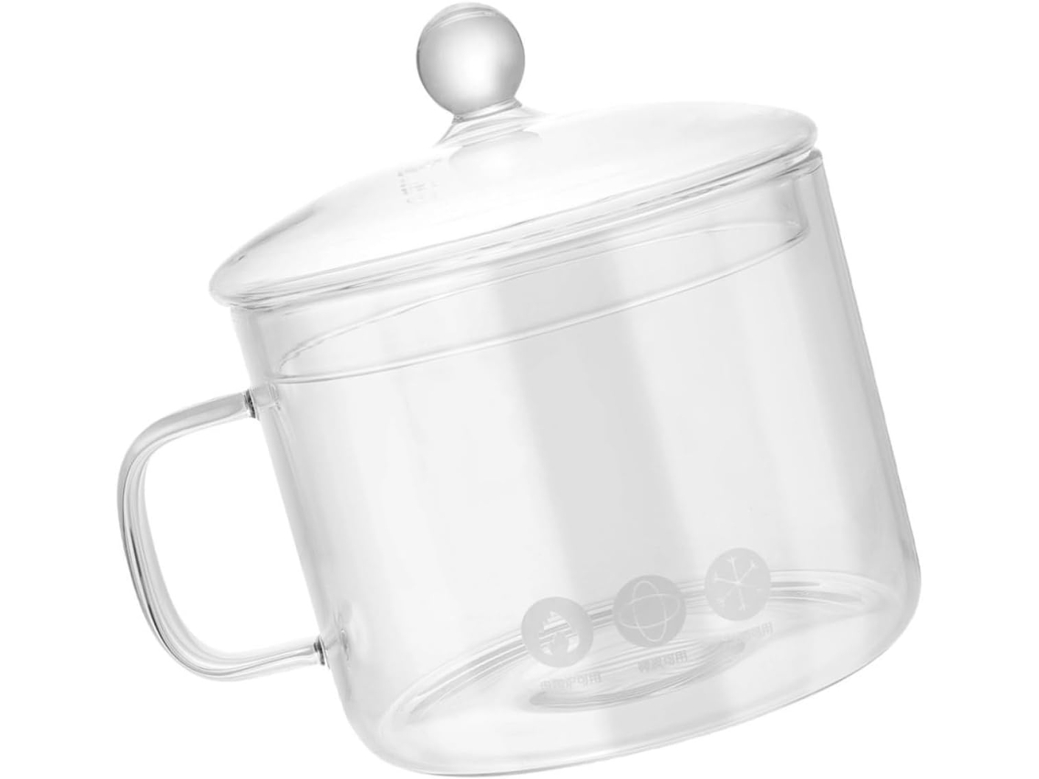 De Vidro Transparente, Utensílio De Cozinha, Tigela Para Macarrão Instantâneo, Sopas E Molhos. Gokoco