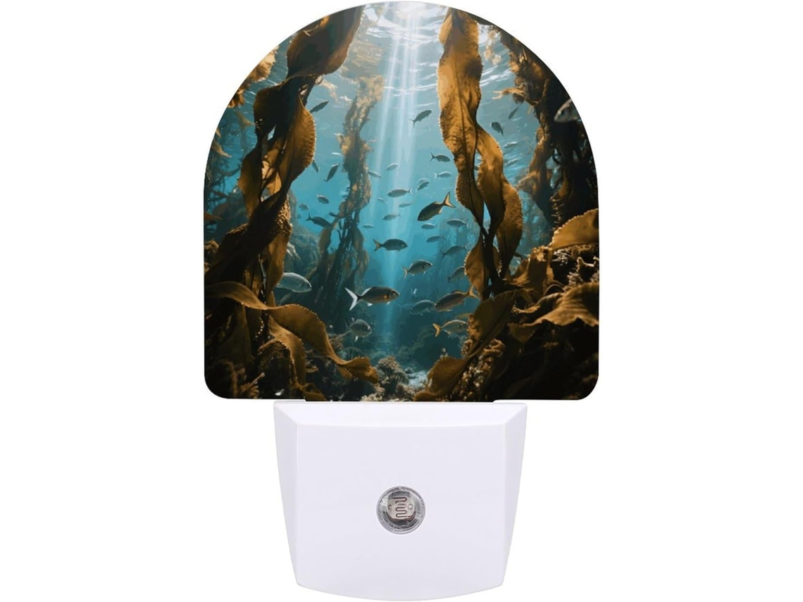 Luminária De Parede Com Sensor Crepuscular, Led Moderno 0,5 W,