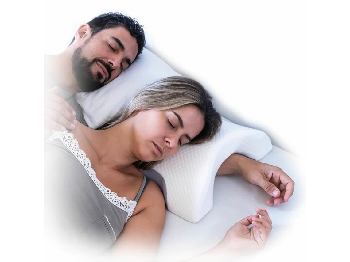 Lurelia Almofada, Espuma Viscoelástica, Ergonómico, Capa Lavável, Para Dormir De Barriga Para Baixo