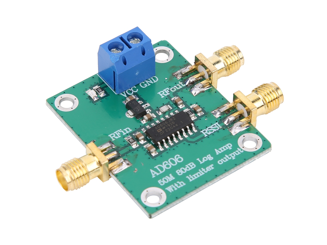 Laxiscreed Ad606 Módulo Detector Logarítmico Com Amplificação De 80db Para Medição Precisa