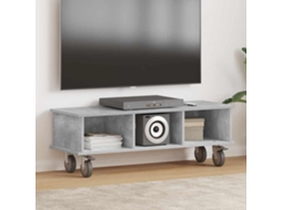 Vidaxl Suporte para Tv Cinzento 100 X 35 X 35 Cm Madeira Processada