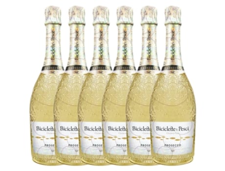 Espumante FAMILY OWNED Family Owned Biciclette E Pesci Glera Seco Prosecco (0.75 L - 6 unidades)