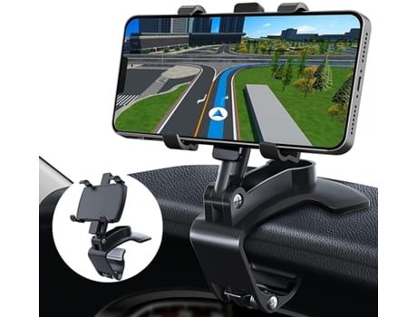 Suporte De Telefone Para Carro, Suporte Para Celular Para Carro, 360 Graus