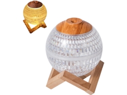 Umidificador Bola De Cristal Luz Difusor Para Crianças, Quarto, Aromaterapia, Proteção Segurança