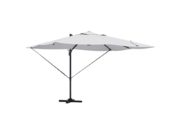 Maison Exclusive - Guarda-sol Areia 351 X 250 X 253 Cm Poliéster E Alumínio