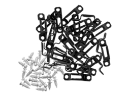 Hemobllo Conjunto De 30-conectores Invisíveis, Fixação Oculta, Estáveis E Confiáveis, Para Móveis, Armários E