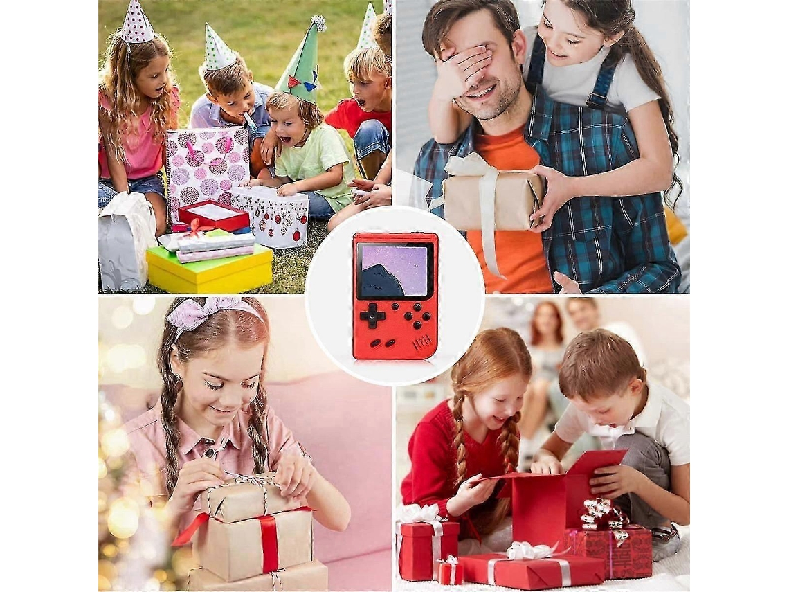 Console De Jogos Portátil Retrô De 2,4 Polegadas Controle De Jogo Para Crianças, 400 Jogos, Suporte Para Conectar Tv E Ly Ebike