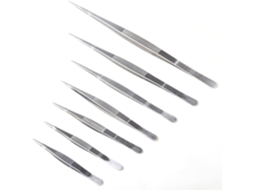 Pinça Para Churrasco Em Aço Inoxidável, Resistente À Corrosão E Com Baixo Magnetismo, Na Cor Prata, Ideal Para