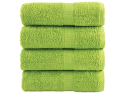 Guest Towel, Guest Towels Vidaxl Verde Algodão (30 X 50 Cm)