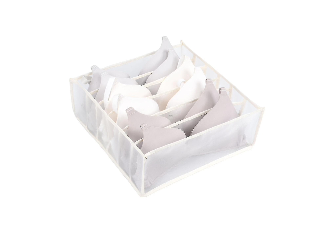 Lurelia Organizador De Gaveta, 6 Compartimentos, Multiusos, Branco