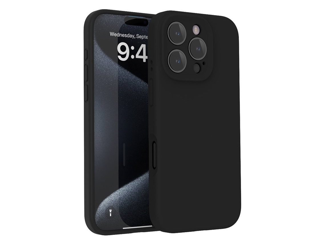 (preto, Iphone 14 Plus) Capa De Silicone Líquido — Compatível Com A Série Iphone — Proteção Total Da Lente E Resistente A Quedas