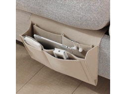 Organizador de cabeceira de feltro Slowmoose com bolsas para sofá-cama e mesa, suporte para celular pendurado 1