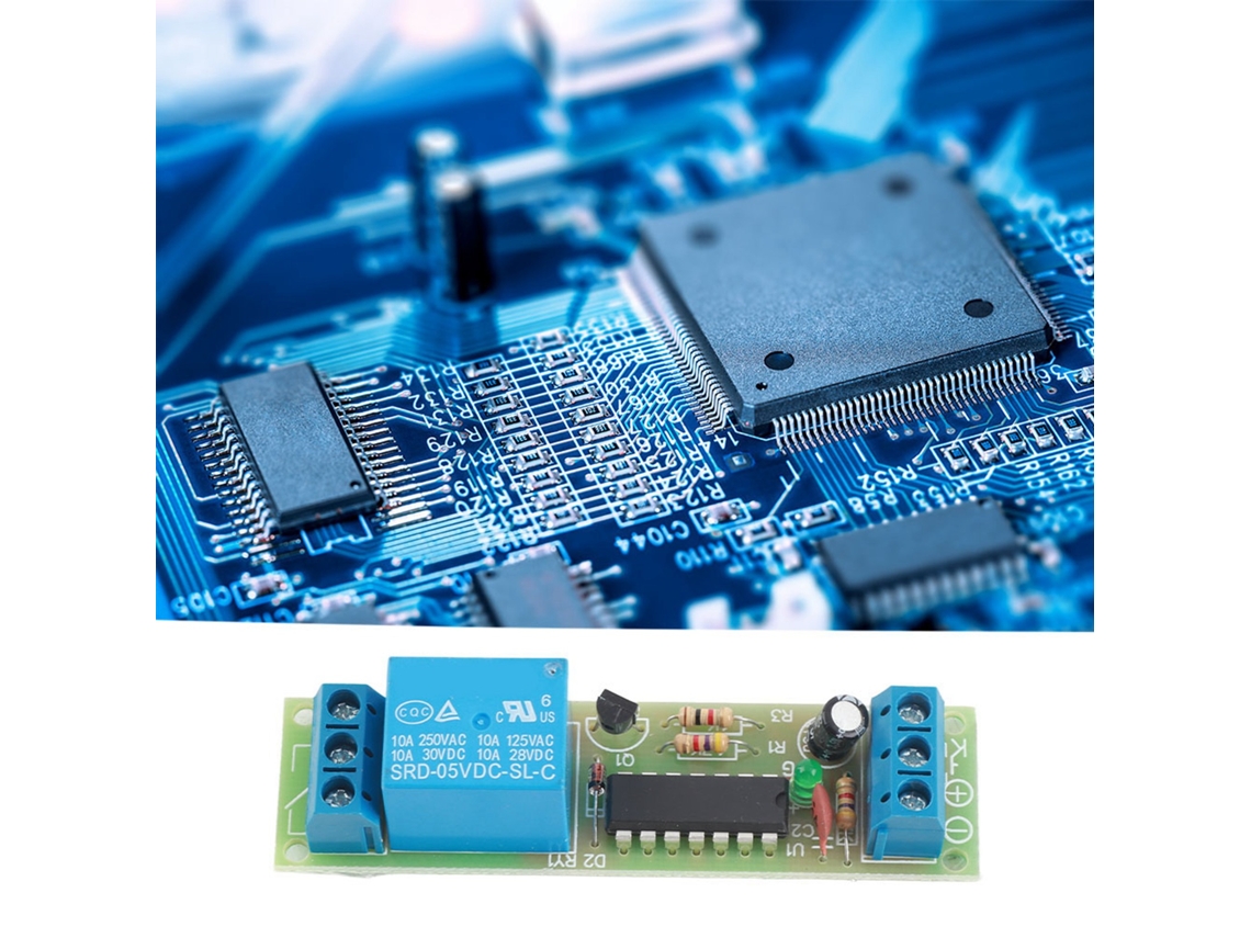 Módulo De Rele 3pcs Com Chip Cd4013, 1 Canal No Nc, Comutador De Polo Simples Duplo E Isolação Por Optoacoplador, 5vdc