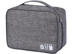 Bolsa Organizadora De Cabos E Acessórios Digitais Resistente À Água, Ideal Para Viagens E Uso Diário Gokoco