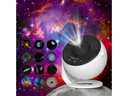 Projetor De Galáxias, Estrelas Planetário Hd 13 Em 1 Para Quarto, Giratório 360° Com Luz Galáctica Ajustável Aquaforge