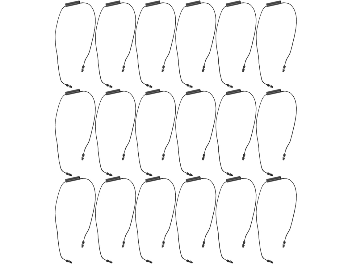 Kit De 6 Tiras Elásticas Multifuncionais E Duráveis Para Prender Lancheiras E Recipientes, Na Cor Cinza, Práticas Para