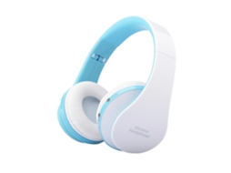 Auscultadores Bluetooth NORTHIX Blå/vit