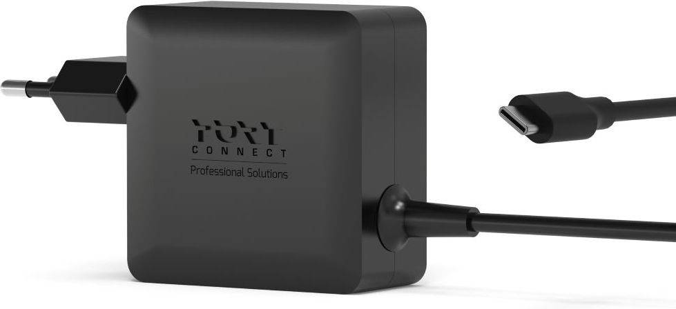 Carregador Portátil Port Designs (Usb-C - GaN² - PD - 65W - 20V)
