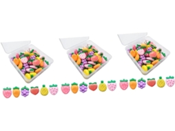 Tehaux 90 Unidades De Alfinetes Pequenos Em Formato Frutas Para